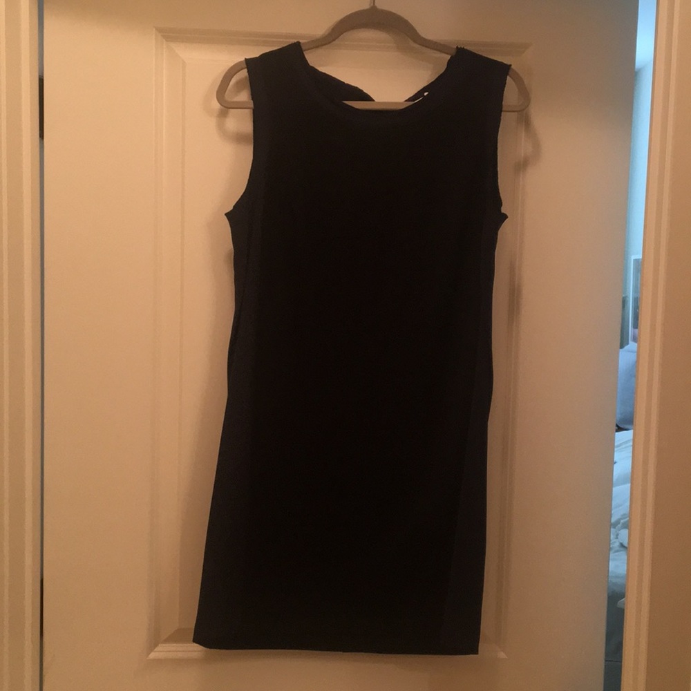 J.Crew Navy and Black dress